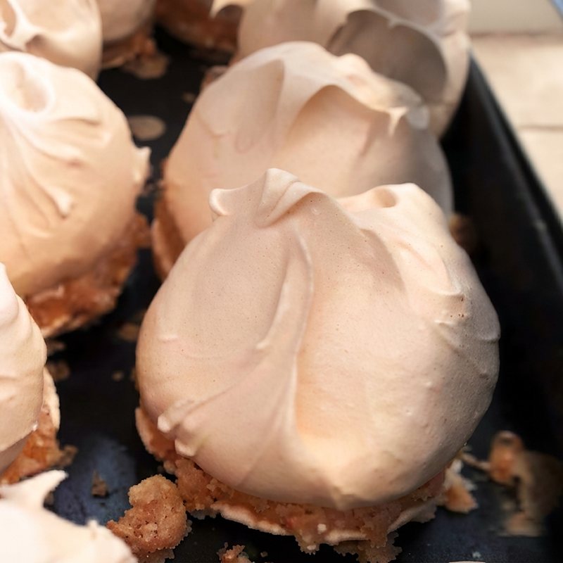 Merengues con manjar de La Ligua